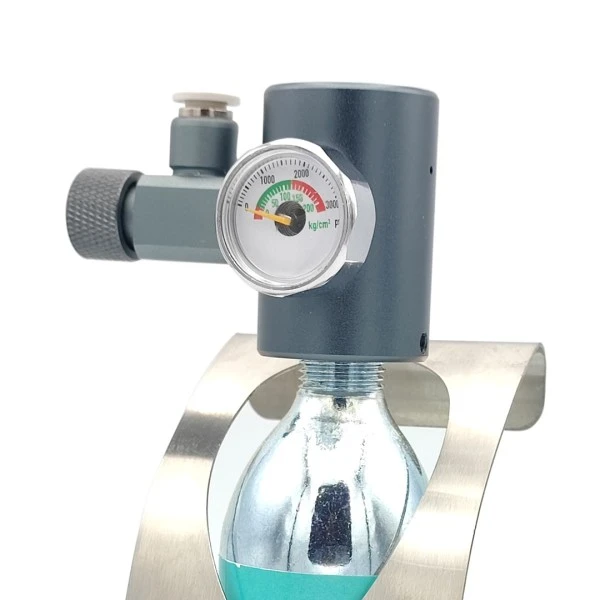 Blau CO2 START Regulator - Co2 Manometer til engangsflasker